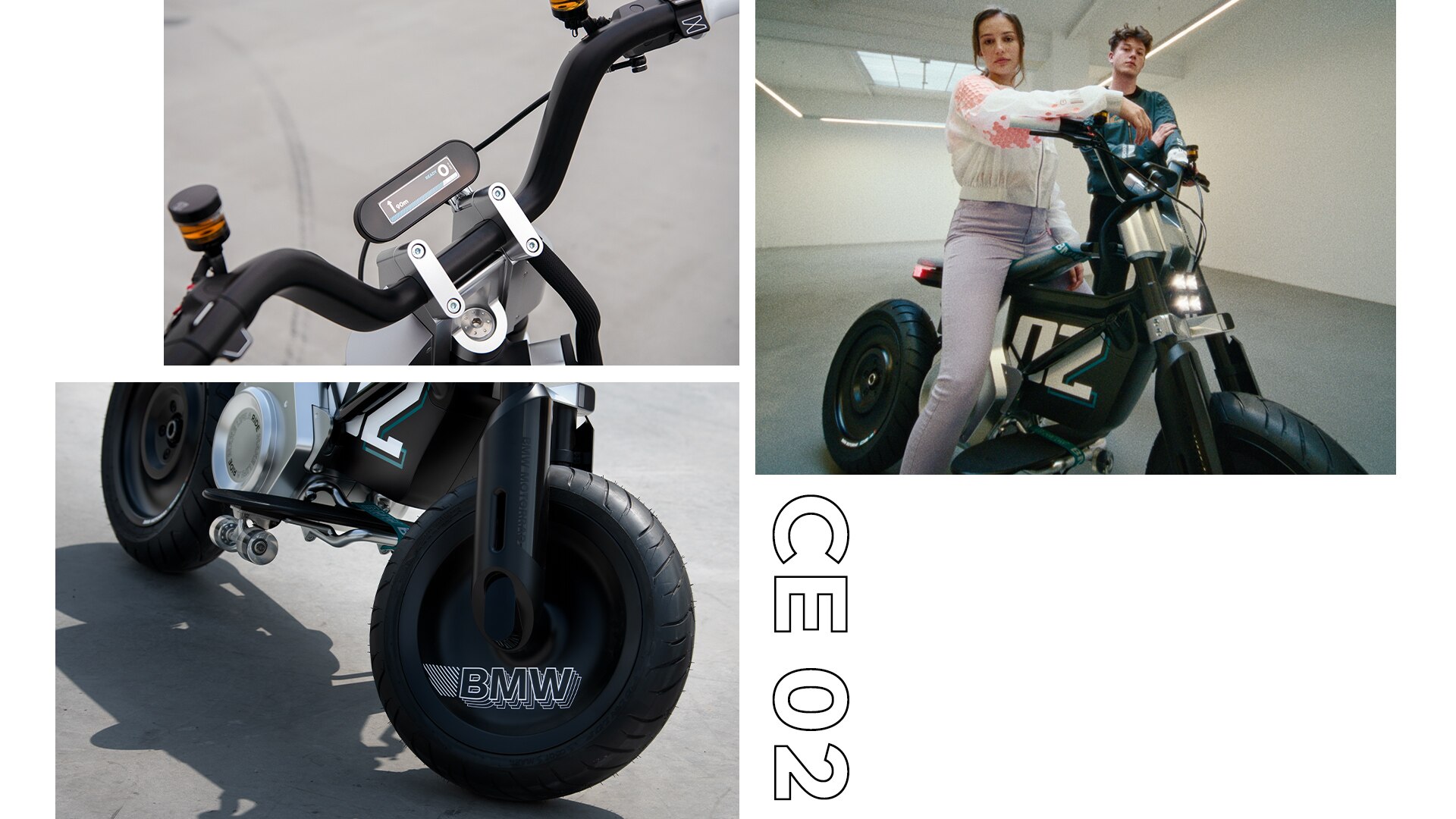 Design BMW Motorrad Concept CE 02 wzbudza emocje, a jednocześnie jest minimalistyczny.