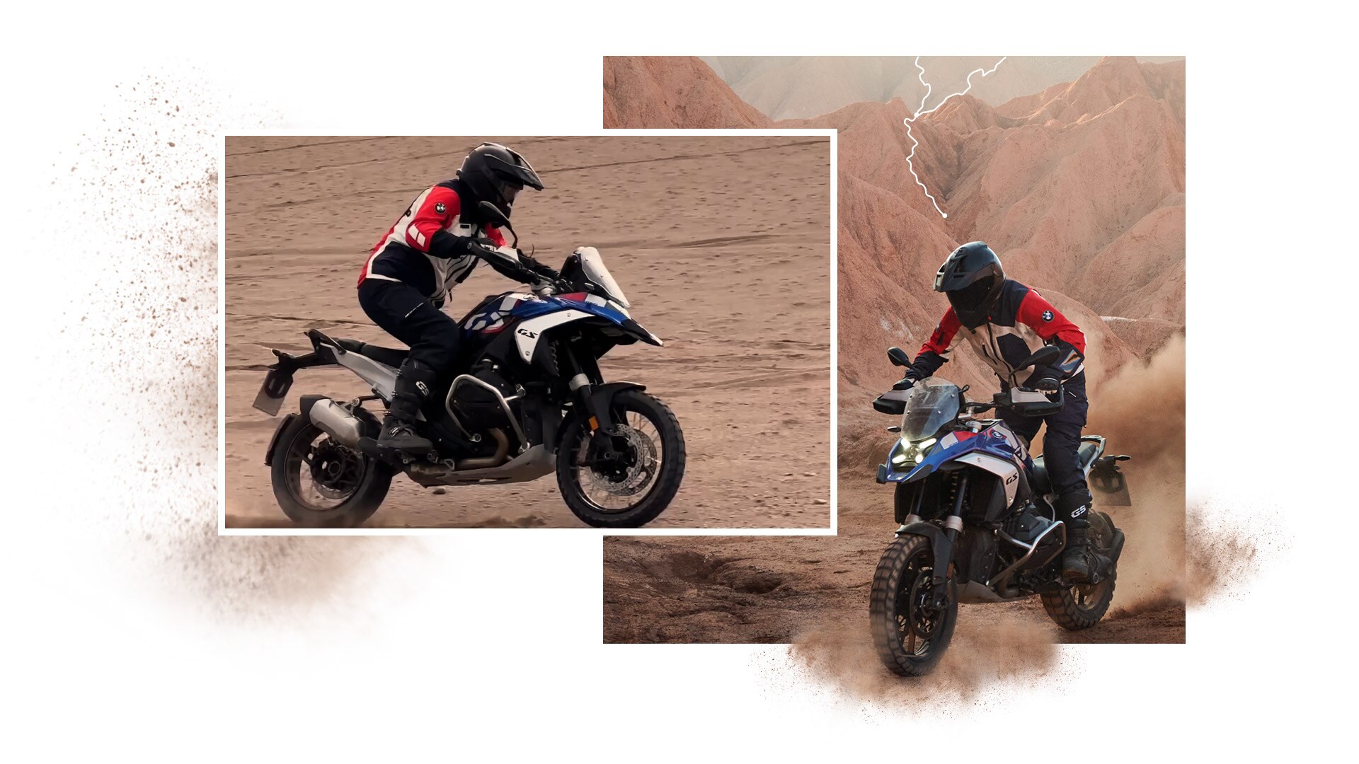 R 1300 GS podczas jazdy