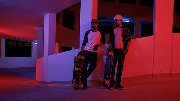 G 310 R Park n Ride Challenge Guto i Sebastian Longboarder