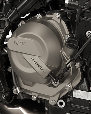 Nowo opracowany dwucylindrowy silnik F 450 GS marki BMW Motorrad