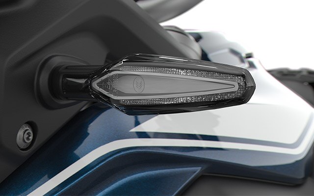 Widzimy wskaźniki LED F 850 GS.