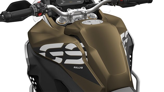 Widzimy zbiornik F 850 GS Adventure.