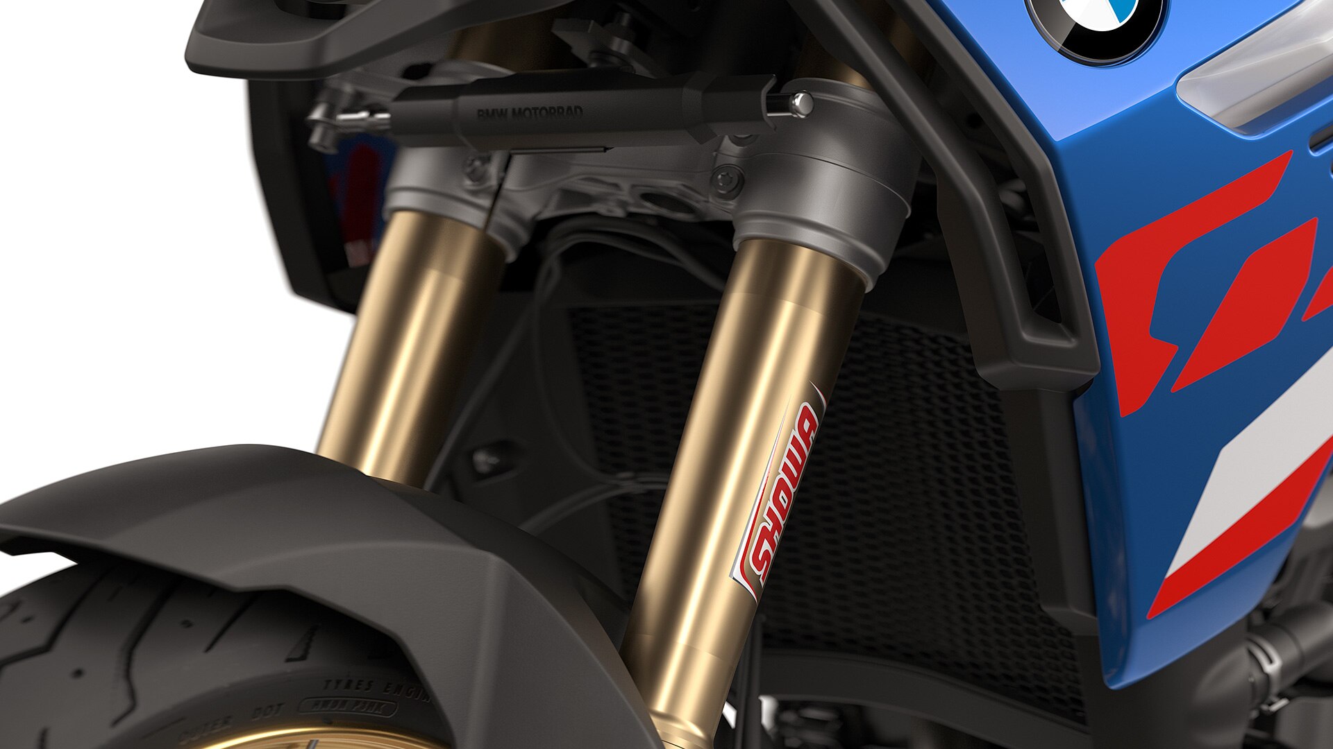 F 900 GS od BMW Motorrad z pakietem Enduro Pro i sportowym podwoziem.