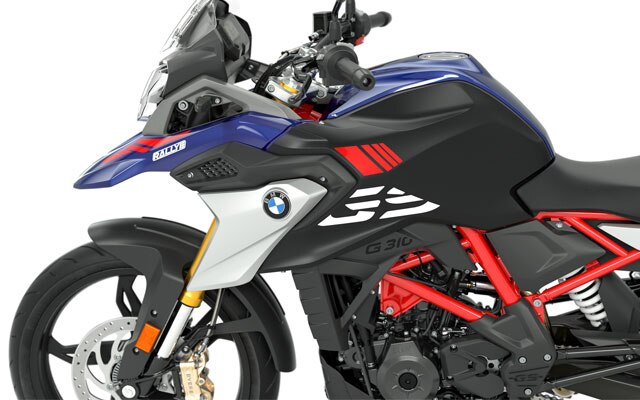 Na zdjęciu: typowa dla motocykli GS Flyline w modelu G 310 GS.