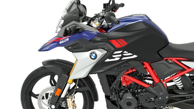 Na zdjęciu: typowa dla motocykli GS Flyline w modelu G 310 GS.