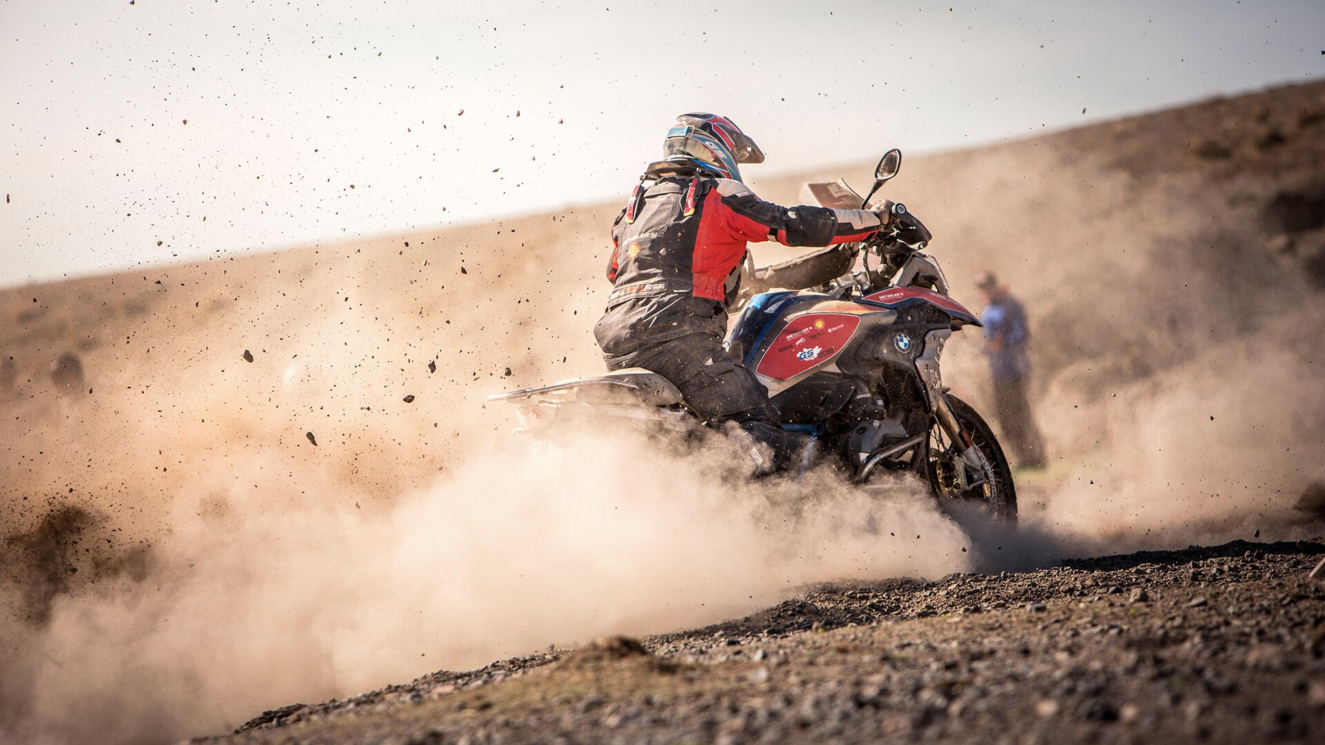 R 1250 GS Adventure w terenie.