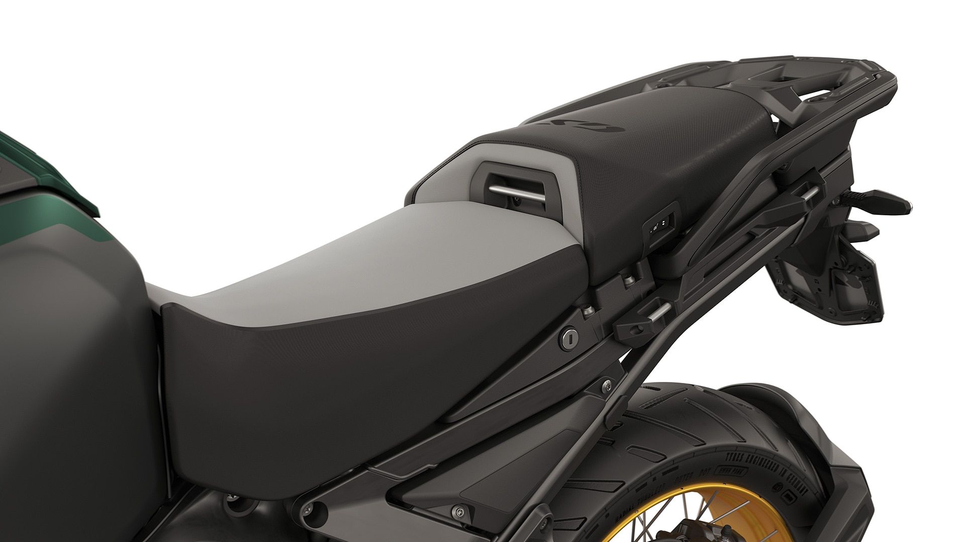 Komfortowe siedzenie kierowcy i komfortowe siedzenie pasażera z ogrzewaniem siedzeń