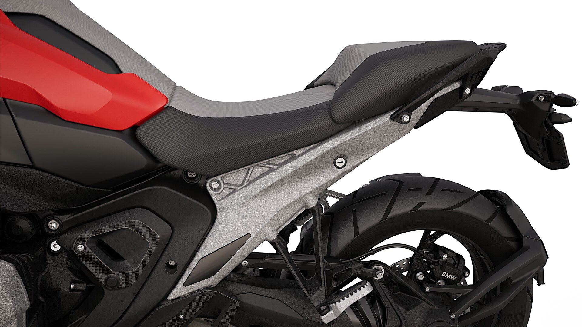 Rama tylna z siedzeniem pasażera i uchwytami R 1300 GS marki BMW Motorrad