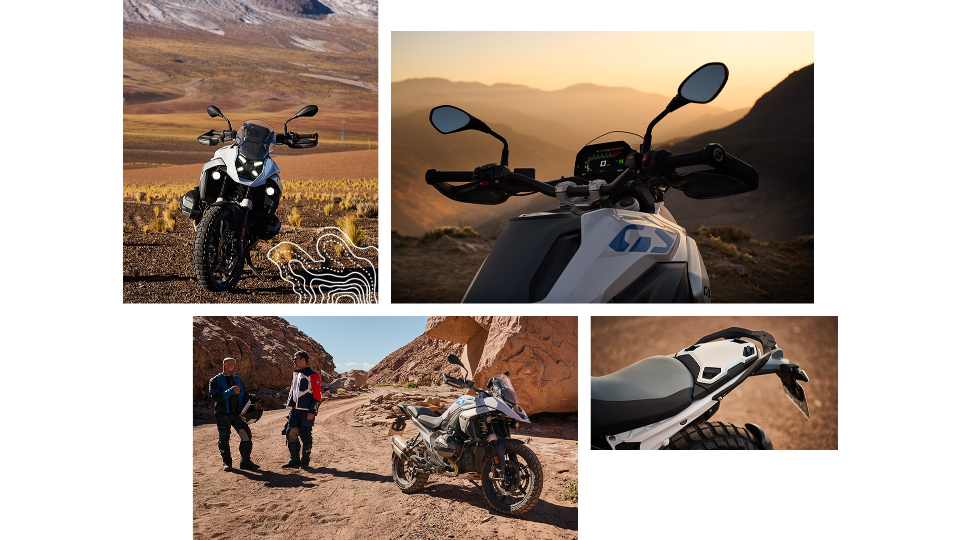 Zredukowana stylistyka R 1300 GS marki BMW Motorrad