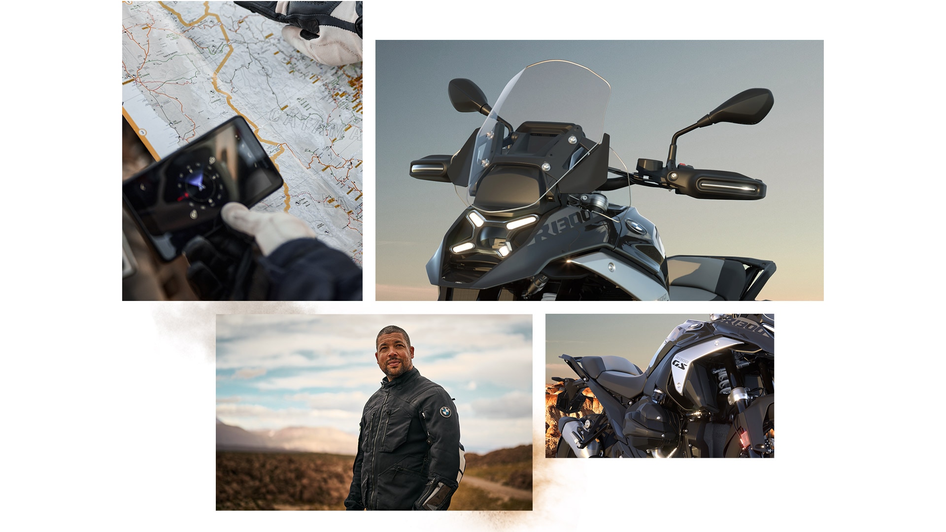 Dynamiczna stylistyka R 1300 GS Triple Black marki BMW Motorrad