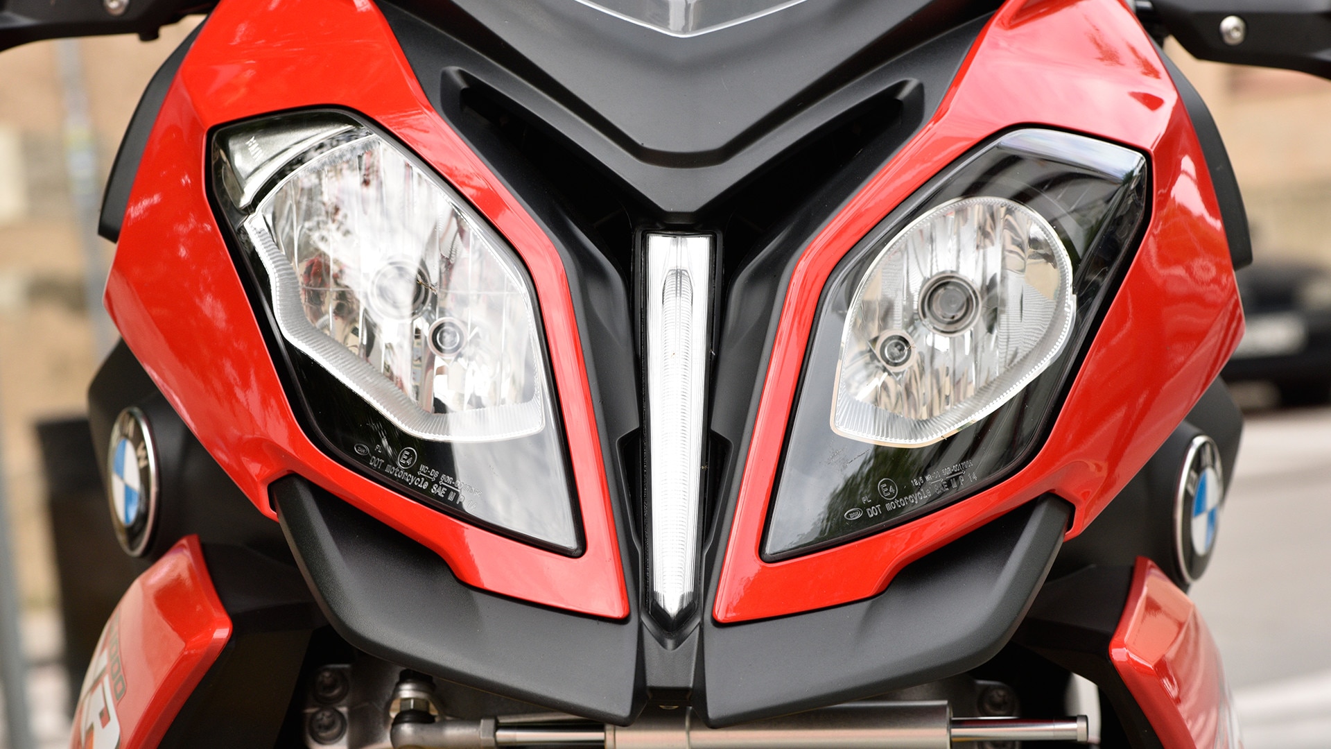 Przód S 1000 XR o wyrazistym charakterze