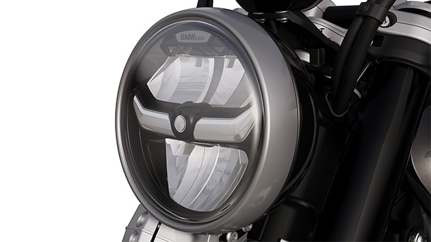R 12 marki BMW Motorrad z reflektorem LED ze światłem do jazdy dziennej