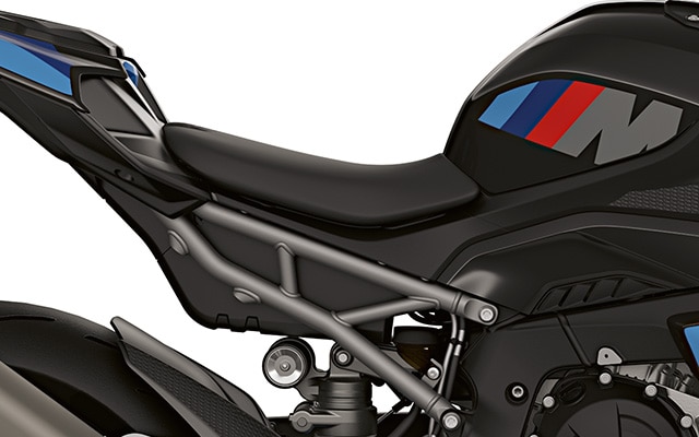 Rama tylna i wahacz w M 1000 R marki BMW Motorrad
