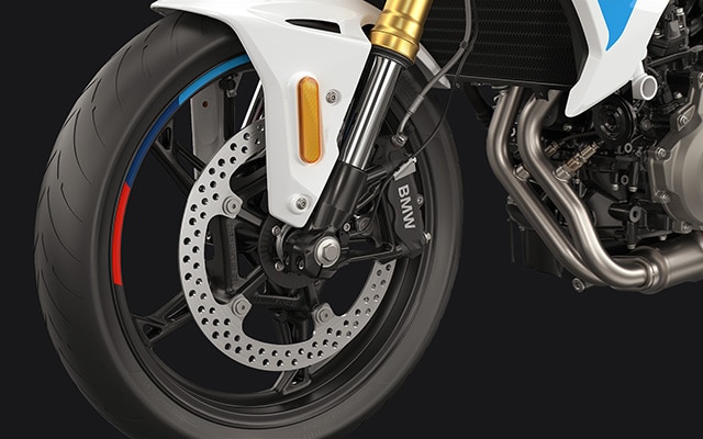 Taśmy na obręczach w modelu F 450 R marki BMW Motorrad