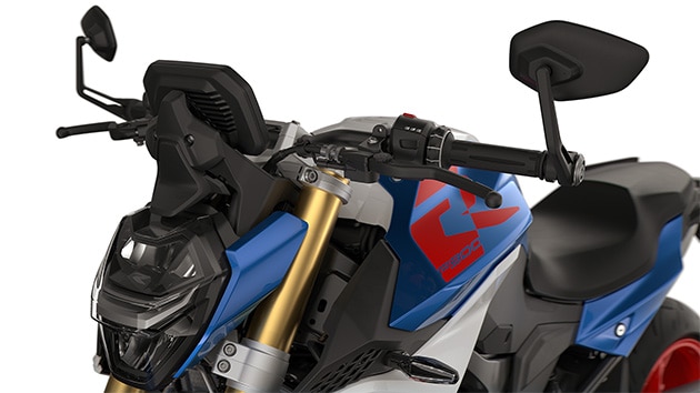 Lusterka końcowe kierownicy F 900 R marki BMW Motorrad