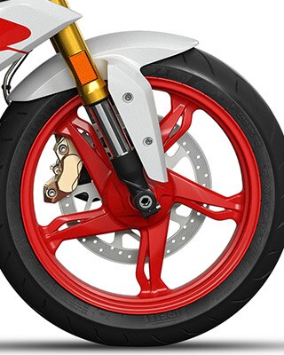 Widzimy aluminiowe odlewane koło G 310 R.