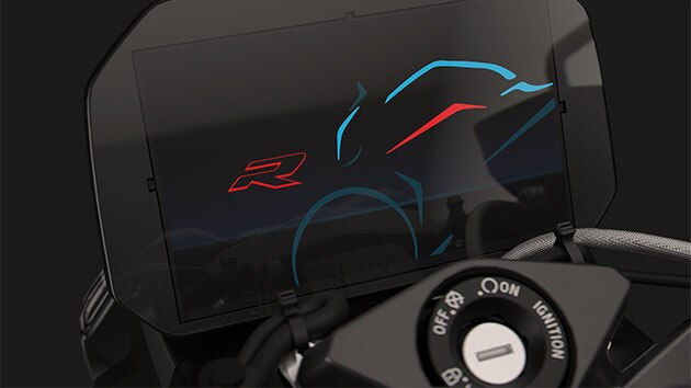 Na zdjęciu: wyświetlacz TFT modelu S 1000 R.