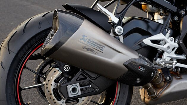 Tytanowy tłumik HP S 1000 R