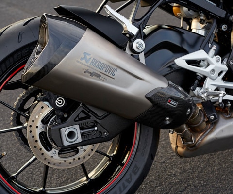 Tytanowy tłumik HP S 1000 R
