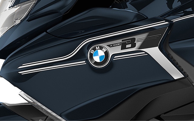K 1600 B Edition II marki BMW Motorrad w kolorze Imperial Blue metallic