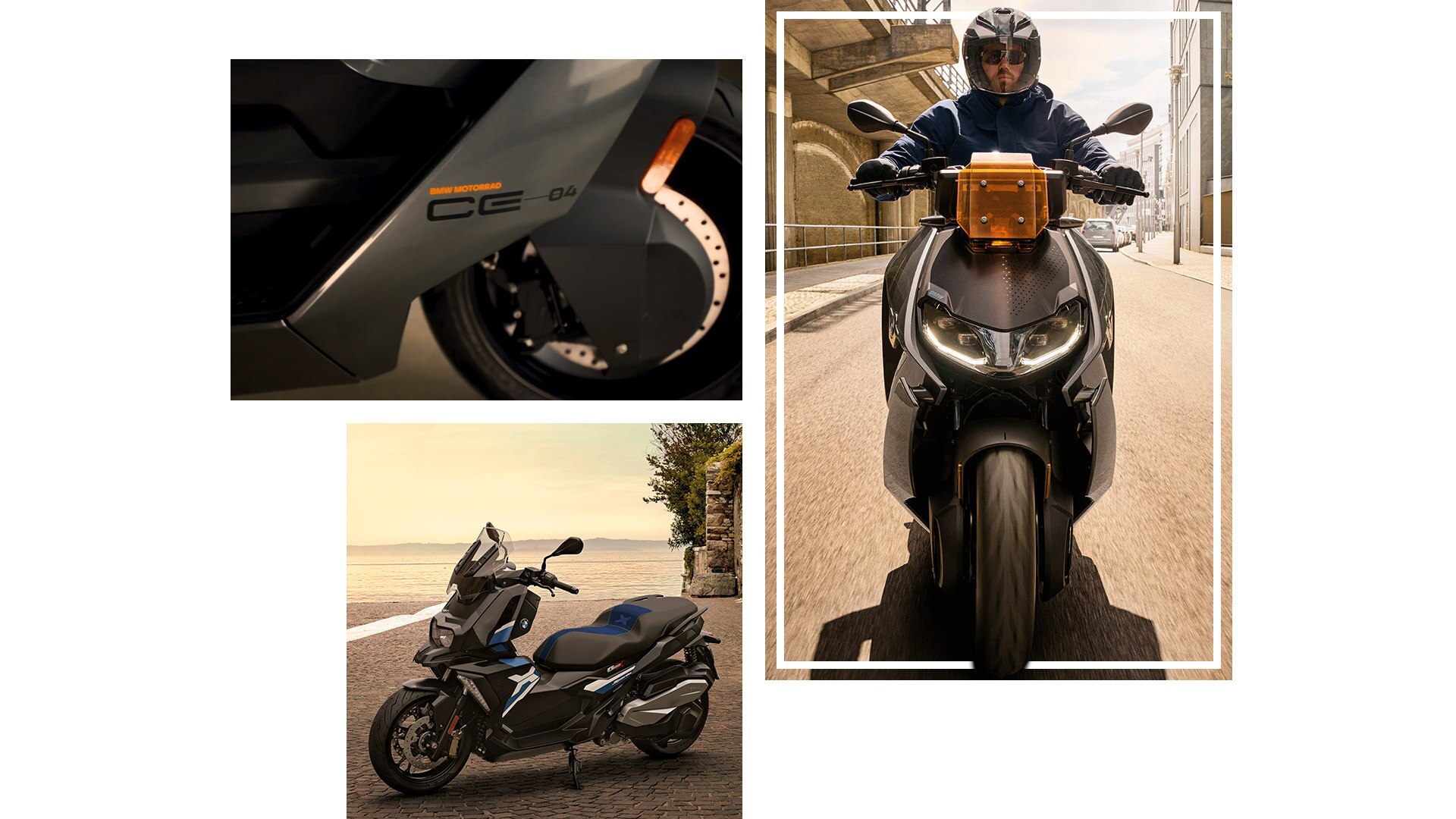 Przegląd modeli skuterów marki BMW Motorrad.