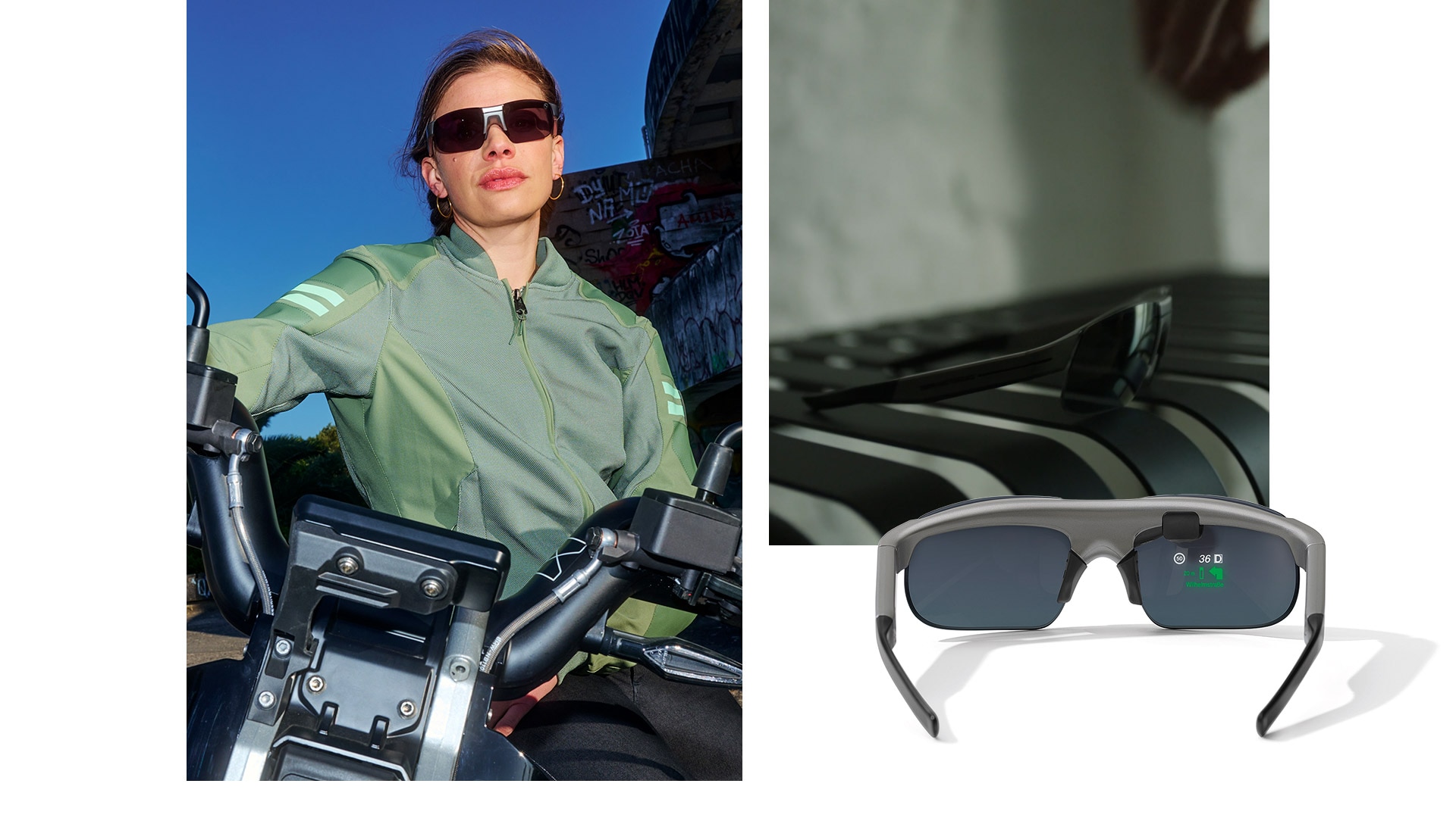 Inteligentne okulary ConnectedRide marki BMW Motorrad